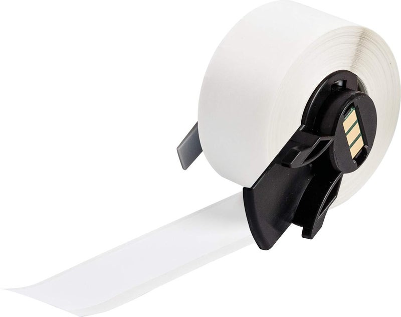 Brady Multi-Purpose Vinyl Label Tape for M610, M611, M710, BMP61, and BMP71 Printers - 1" x 50', White. M6C-1000-439 - Image 1
